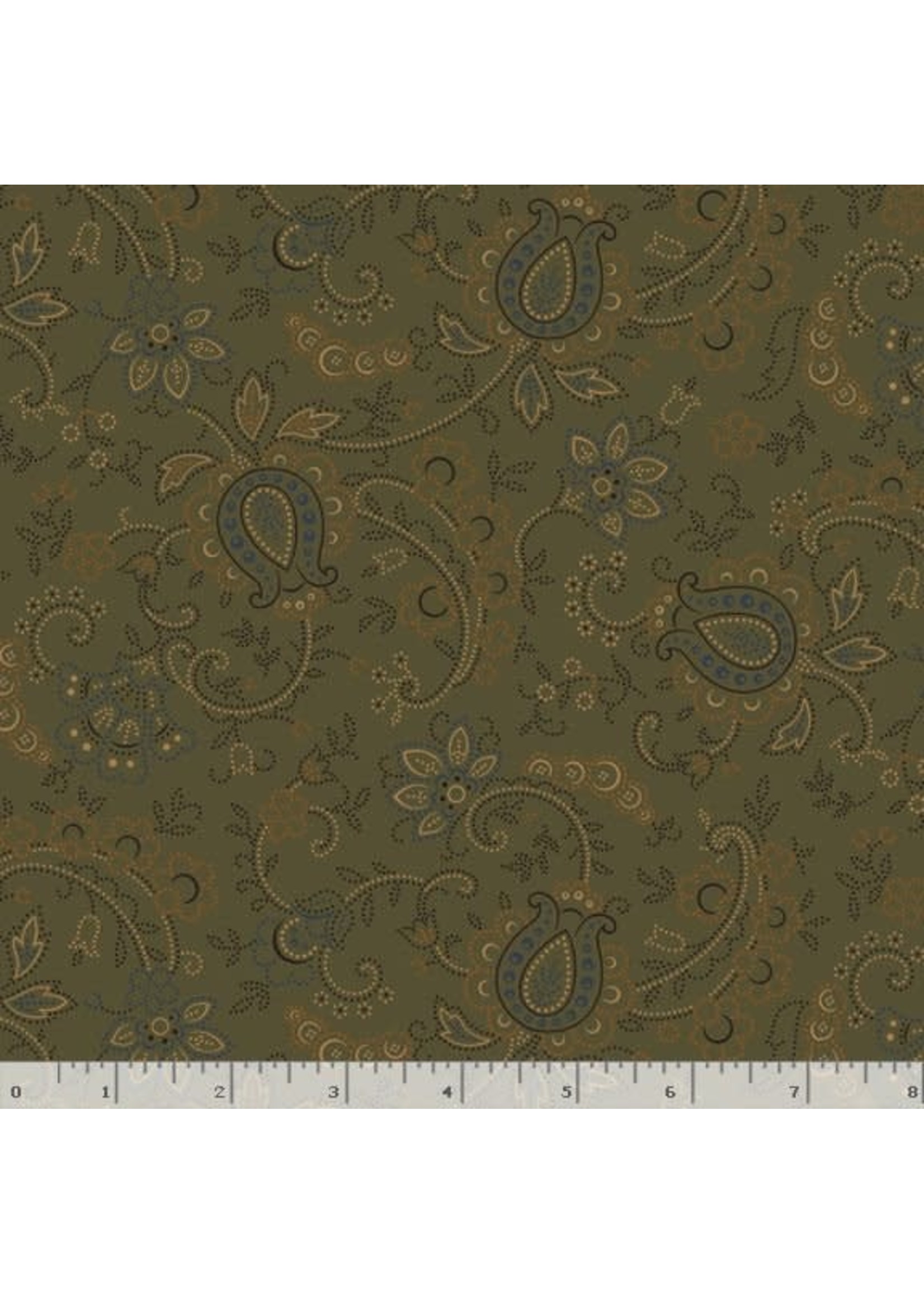 Marcus Fabrics Country Meadow - R1708 - Green