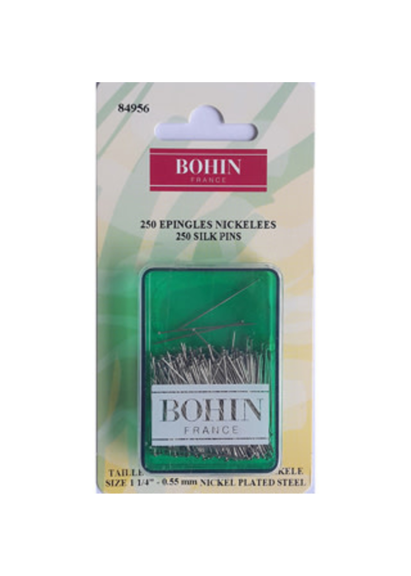 Bohin Spelden - Silk Pins - 30 mm x 0.55 mm - 250 stuks