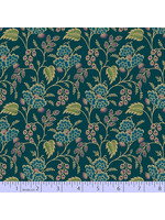 Marcus Fabrics A Return to Elegance - Plumes - Navy