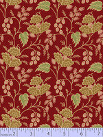 Marcus Fabrics A Return to Elegance - Plumes - Red