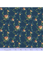 Marcus Fabrics Trellis - Marcella - Dark Blue