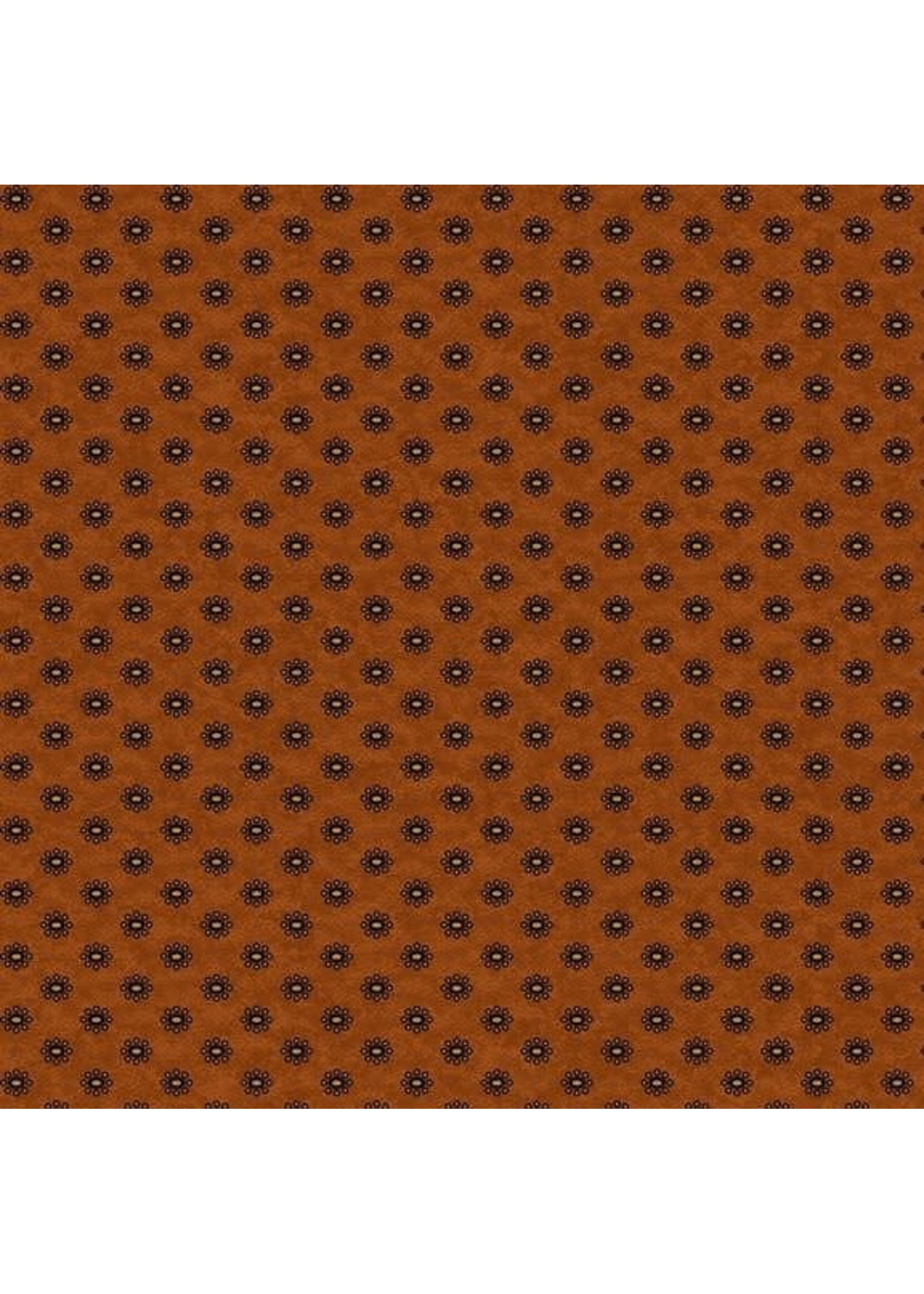 Marcus Fabrics Cheddar & Coal - Rust - 1773