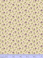 Marcus Fabrics Purple Passion - Cream