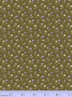 Marcus Fabrics Purple Passion - Dk Green