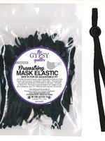 The Gypsy Quilter Mondmasker elastiek - Zwart - 60 Stuks - Latexvrij