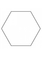 Sue Daley Designs Paperpiecing sjablonen - Hexagon - 1 1/4 inch - 100 stuks
