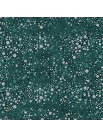 Hoffman Fabrics Fly Home for Winter - Teal Silver - U4975 - 21S