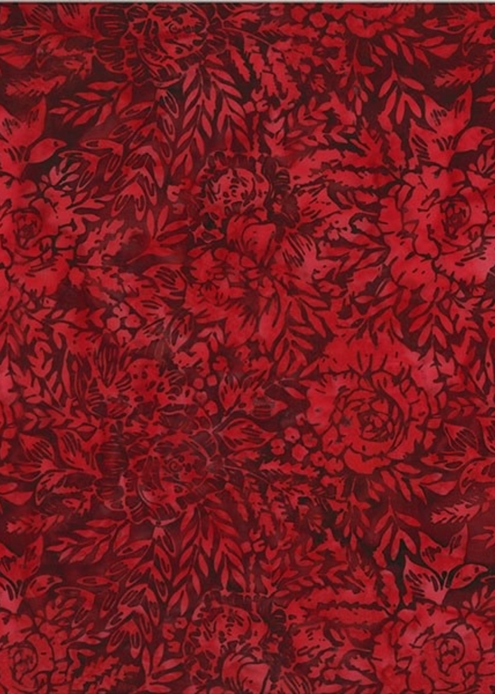 Hoffman Fabrics Bali Hand-Dyed - Red Velvet - 3369-409