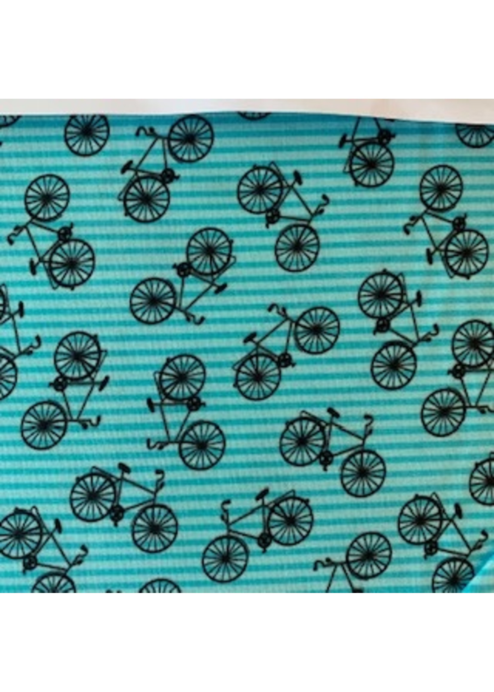 Stof Fabrics Bicycle - Turquoise