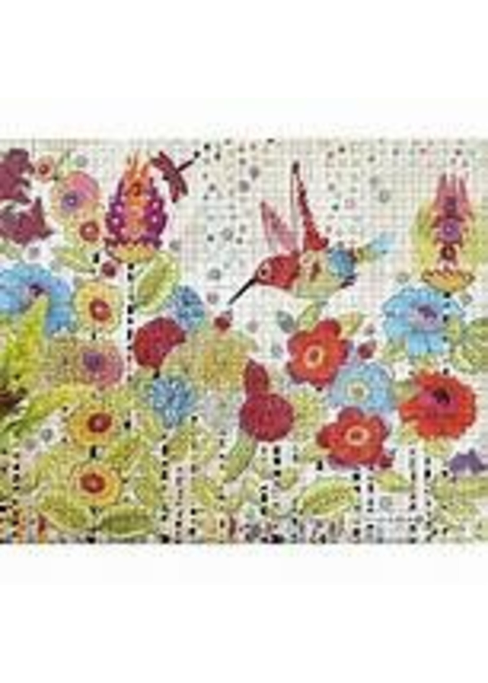 Laura Heine Patroon Collage - Humming Bird