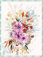 Moda Fabrics Panel 13 - Flowers of Eventide  - 140 cm x 185 cm