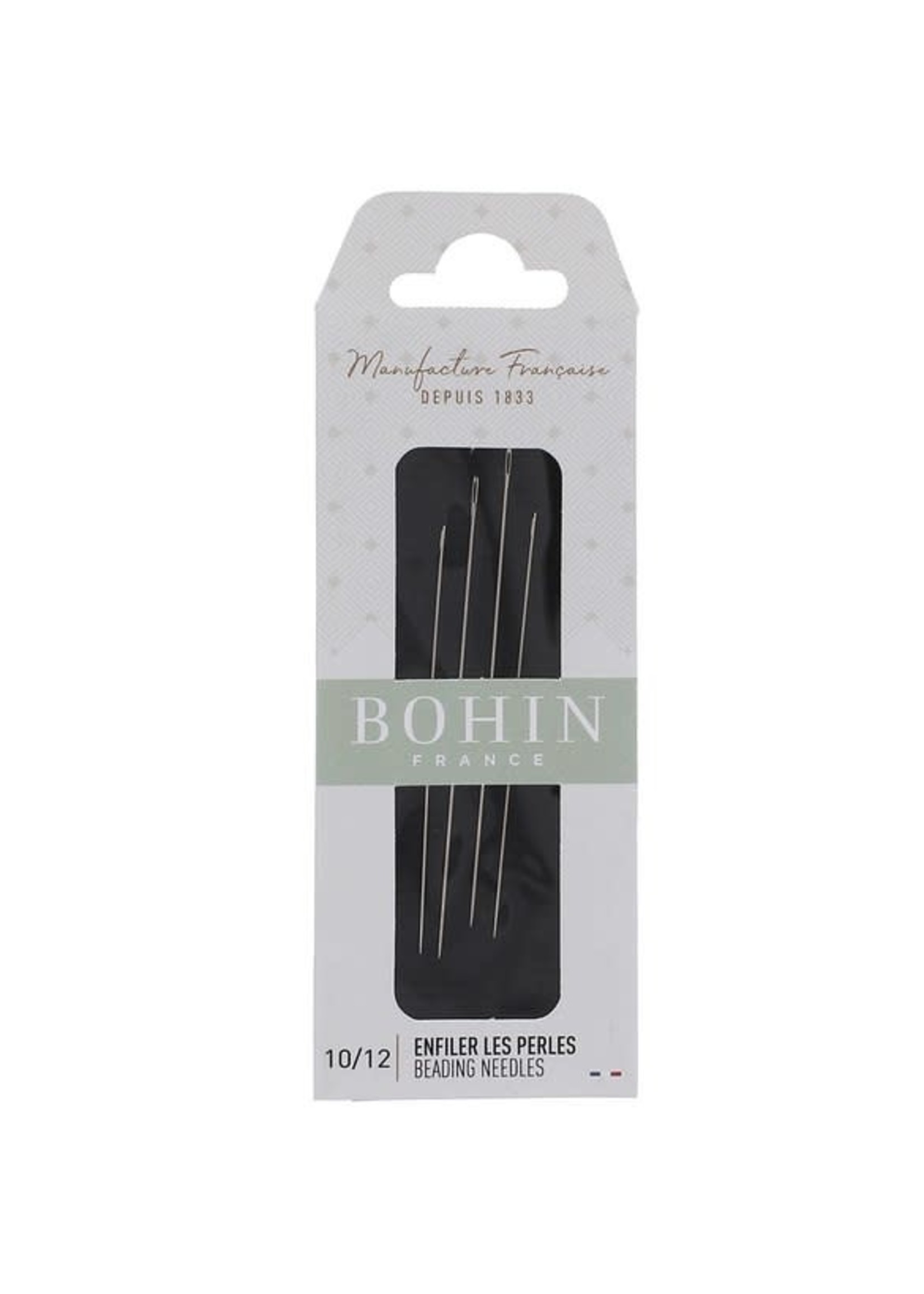 Bohin Beading Needles - 10/12 (Blister 4pc)