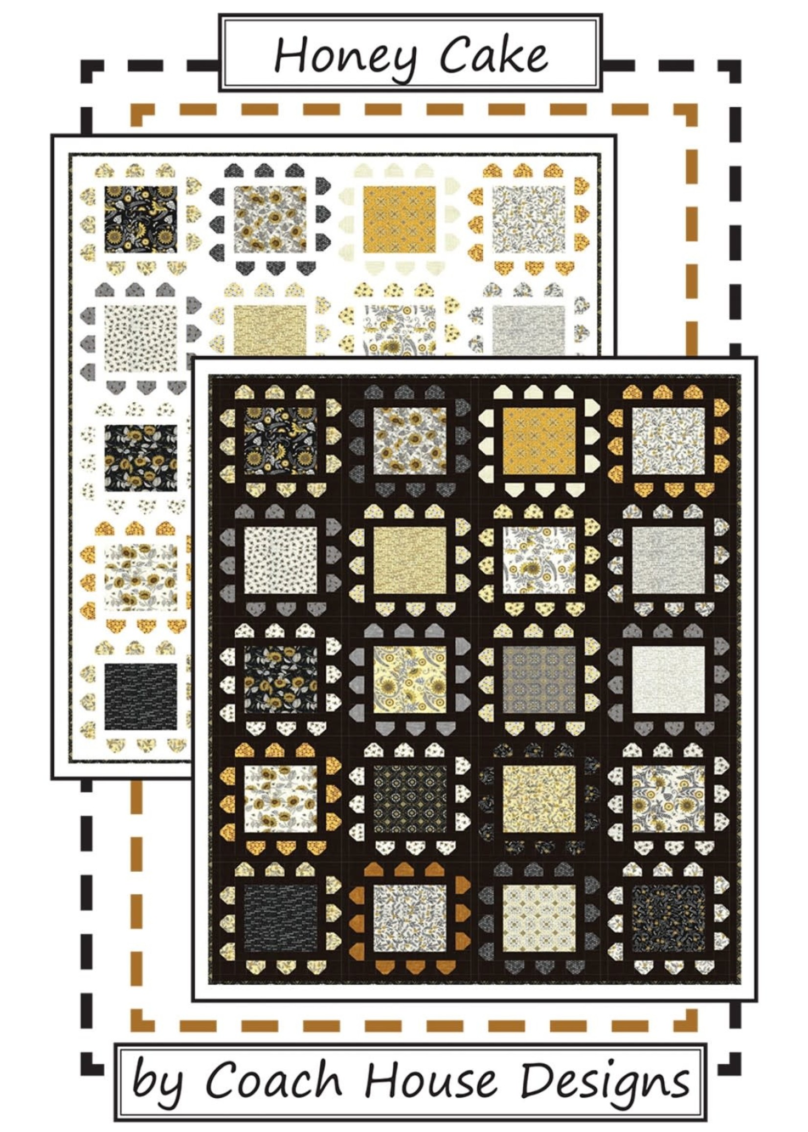 Coach House Designs Patroon - Honey Cake - 69 x 86 inch