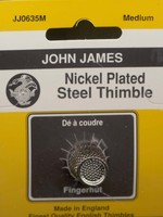 John James Vingerhoed - Quilter's/Crimped Top - Nickel Plated Steel - Medium