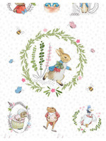 Camelot Fabrics - Beatrix Potter - 65 x 110 cm -  Panel 32