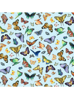 Elizabeth's Studio Delicate Creation - Butterflies - Blue