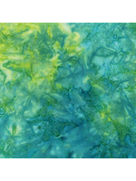 Benartex Studio Bali Palettes - Caribbean - Agate Teal Lime