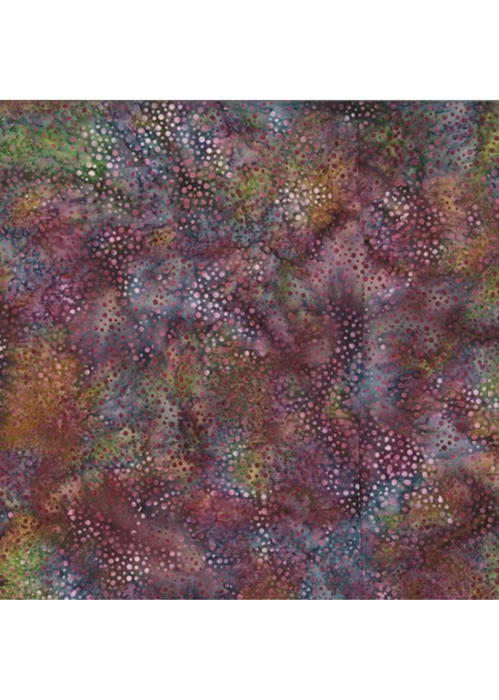 Hoffman Fabrics Batik Dots - Riviera -  885-559