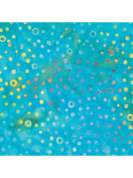 Benartex Studio Bali - Palettes - Caribbean - Bubbles - Turquoise