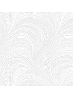 Benartex Studio Wave Texture - Flanel - White