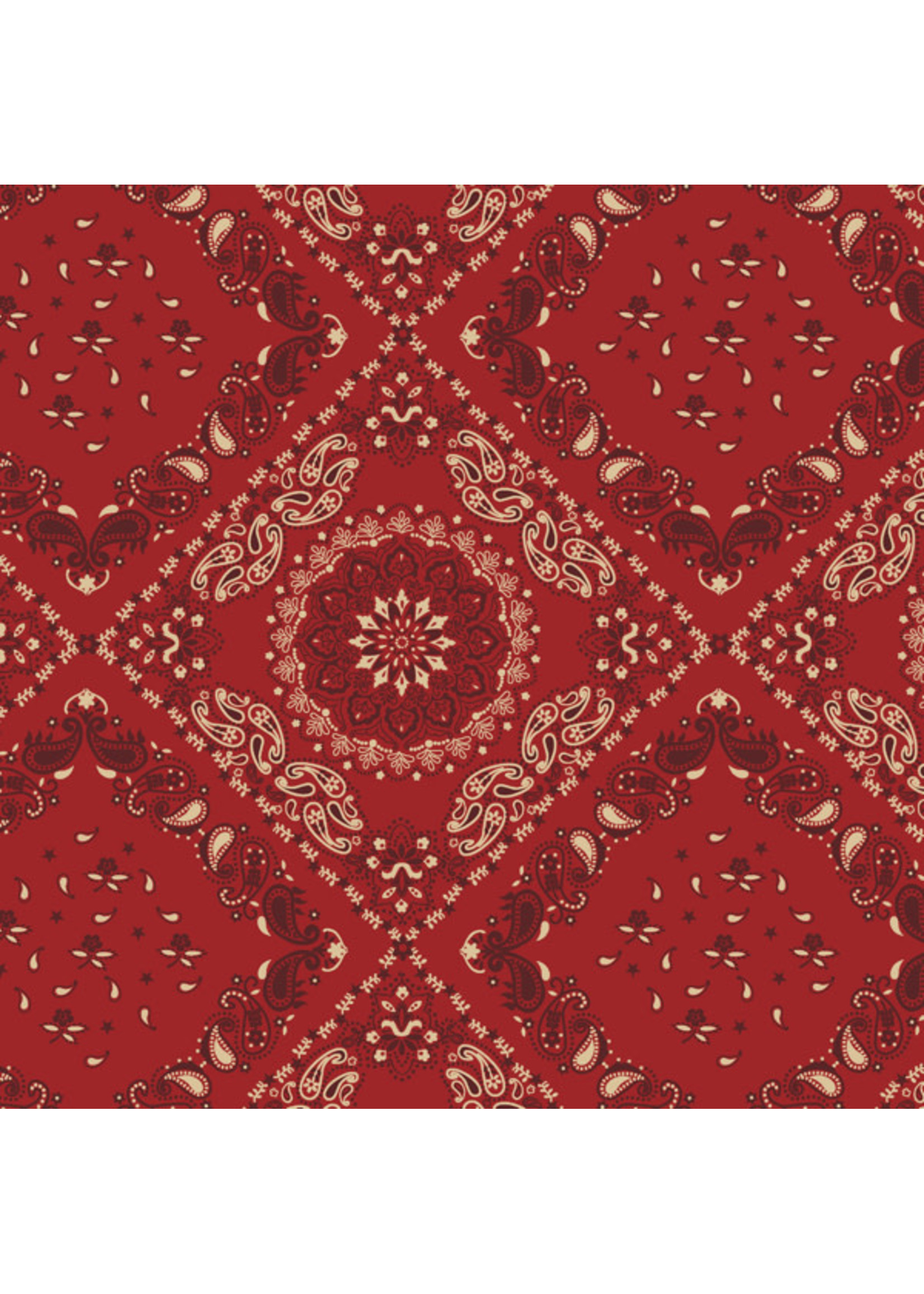 Windham Fabrics Bandana - Red - 53188W1