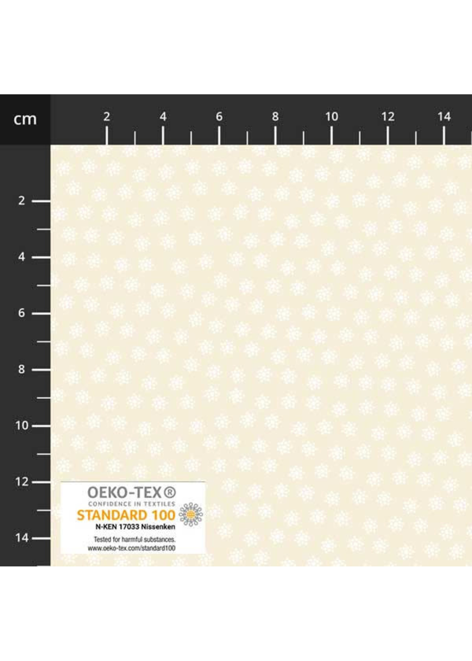 Stof Fabrics Neutral Notes - Bloem - Cream - 4517-029