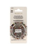 Bohin Murano Glass Head Pins - 36 mm x 0.55 mm - 200 stuks