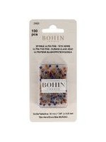 Bohin Murano Glass Head Pins - Ultra Fine - 36 mm x 0,4 mm - 100 stuks