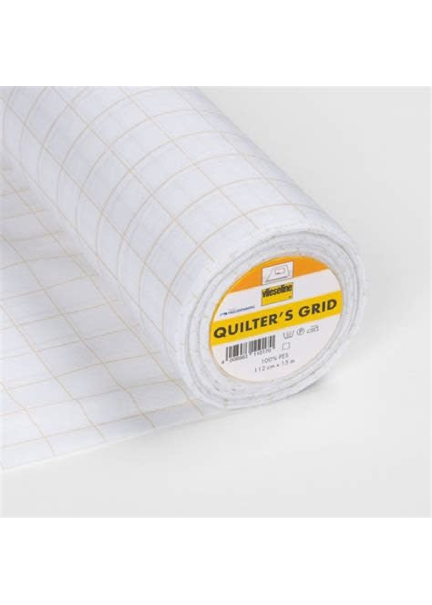 Vlieseline Vlies - Grid 1 inch - Plakbaar - 100 x  90 cm breed