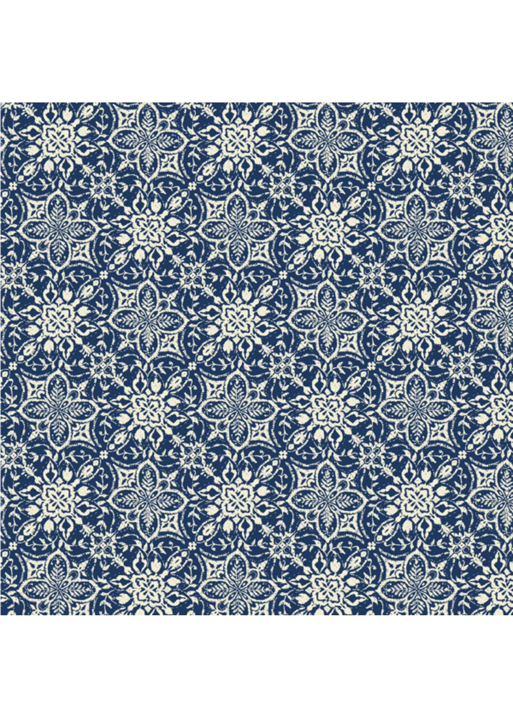 Windham Fabrics Marlais - Medallion - Indigo