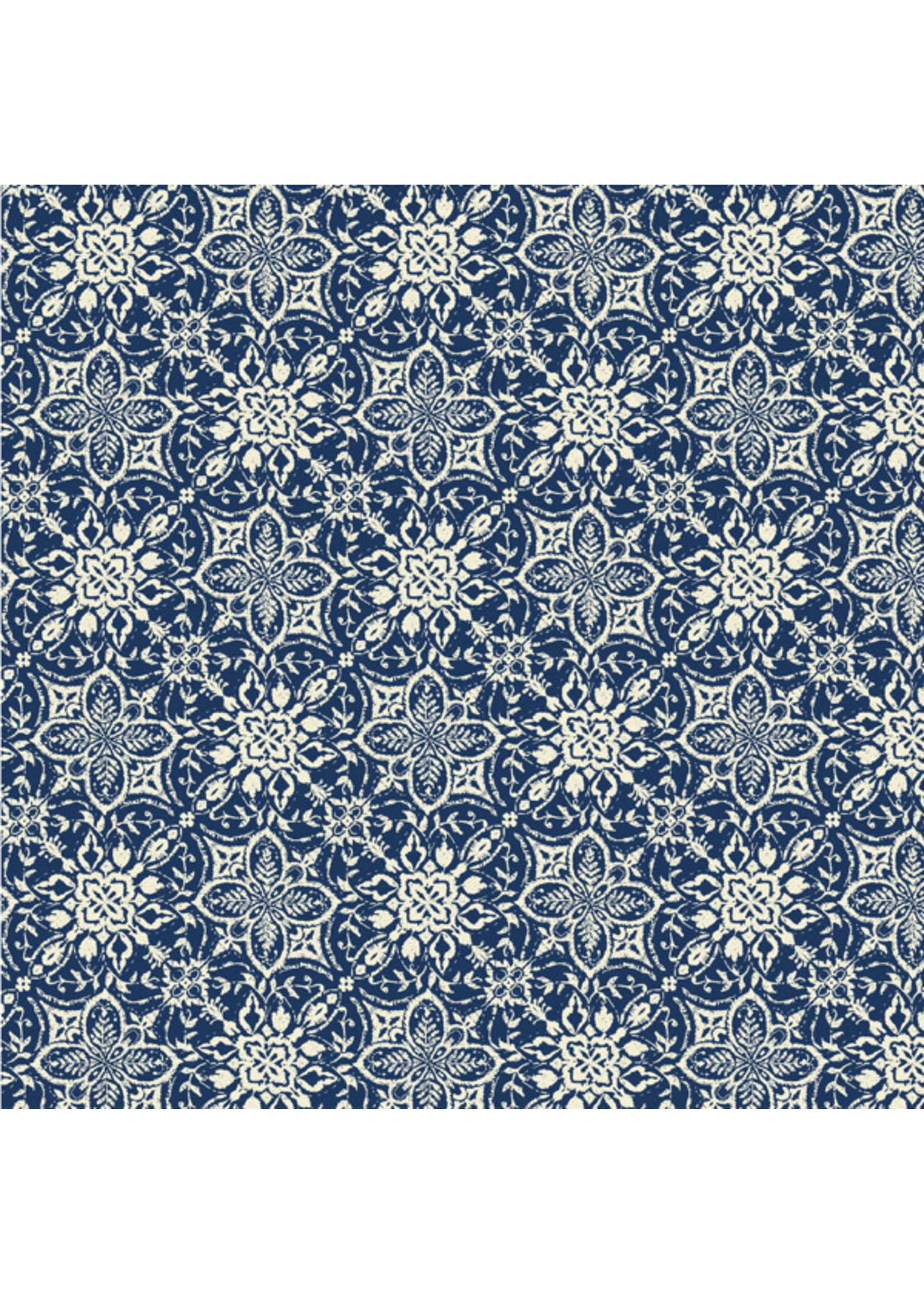 Windham Fabrics Marlais - Medallion - Indigo