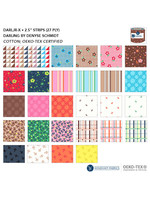 Windham Fabrics Darling - Jelly Roll - 40  x 2,5 inch x 42 inch