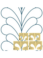 Westalee by Sew Steady Quiltliniaal - Feather - High Shank - 5 inch