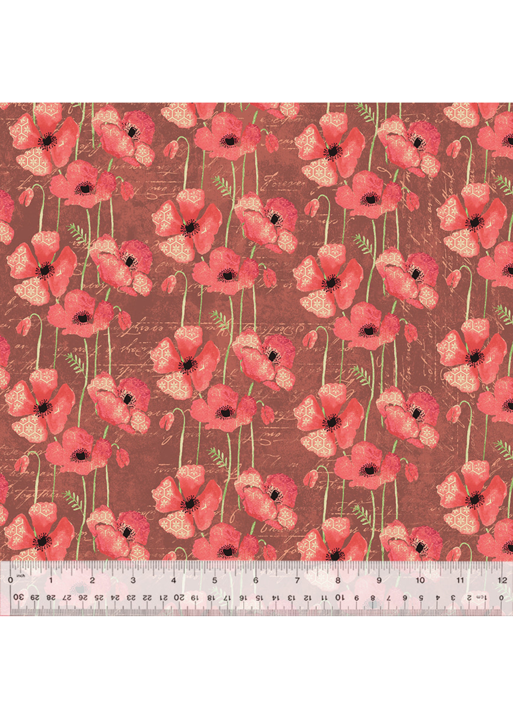 Windham Fabrics Poppy - Carmine - 2508-813