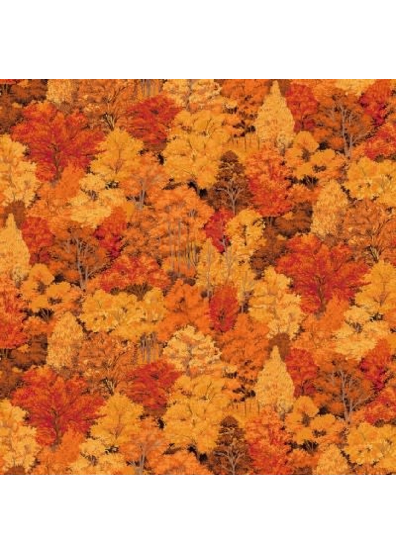 Makower Landscapes - Trees - Autumn Tones - 1353