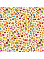 QT Fabrics In The Grove - Dots - Yellow - Coupon - 60 cm x 110 cm