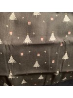 Stof Fabrics Snowhouse - Trees And Gifts - Dark Grey