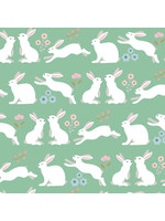 Poppie Cotton Poppies Patchwork Club - Peter Rabbit - Mint