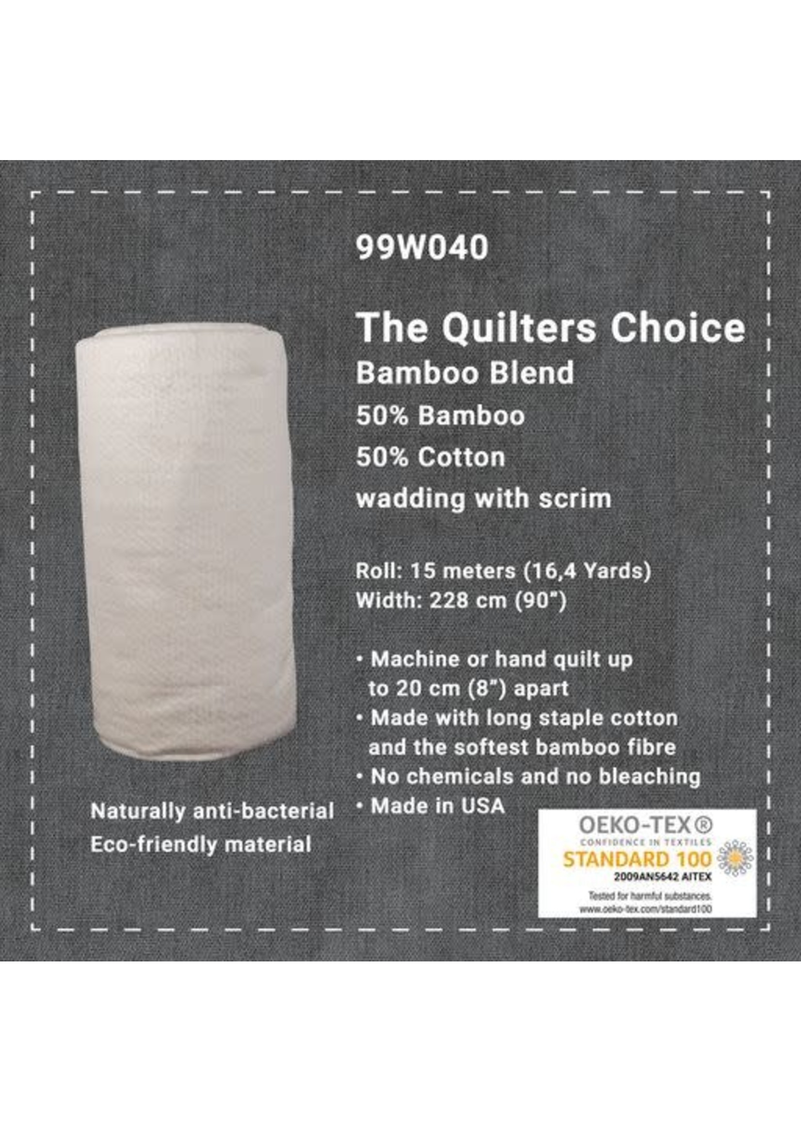 Stof Fabrics Bamboo Blend - 50/50 - 228 cm breed - Van de rol (per 10 cm)