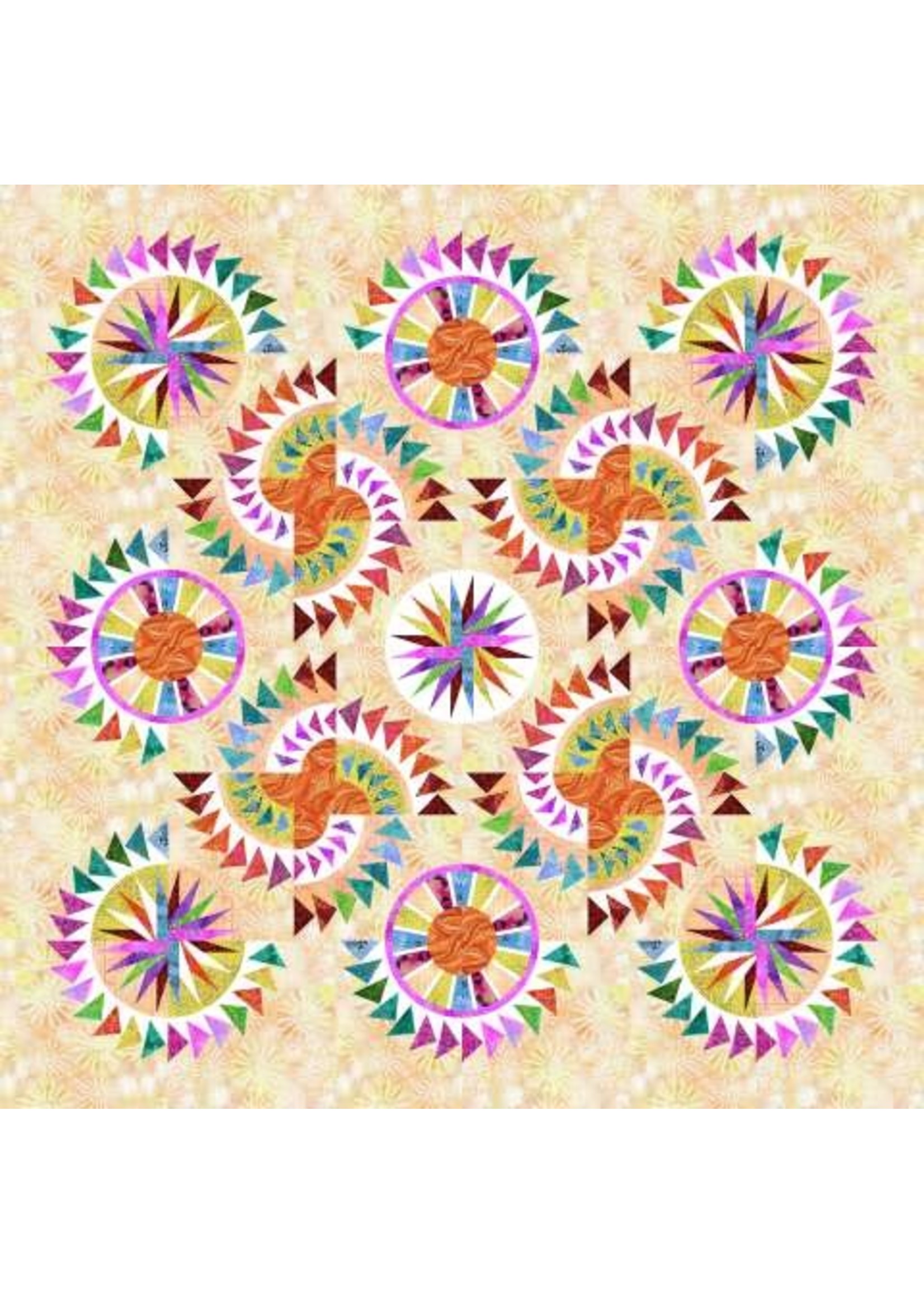 Timeless Treasures Patroon - Quiltworx - Riptides