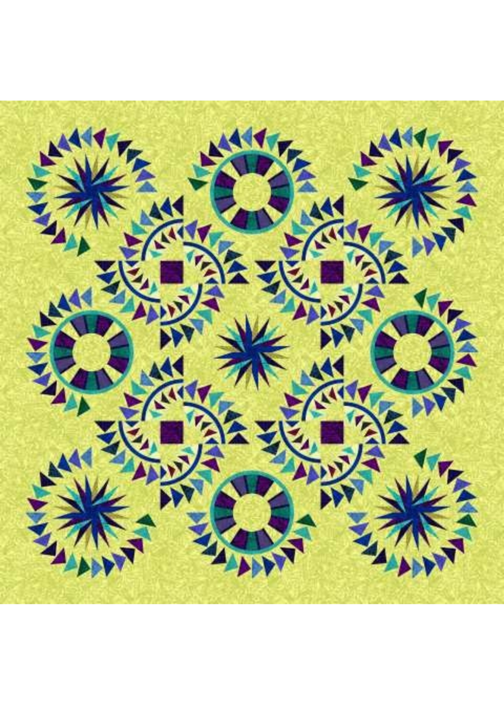 Timeless Treasures Patroon - Quiltworx - Riptides