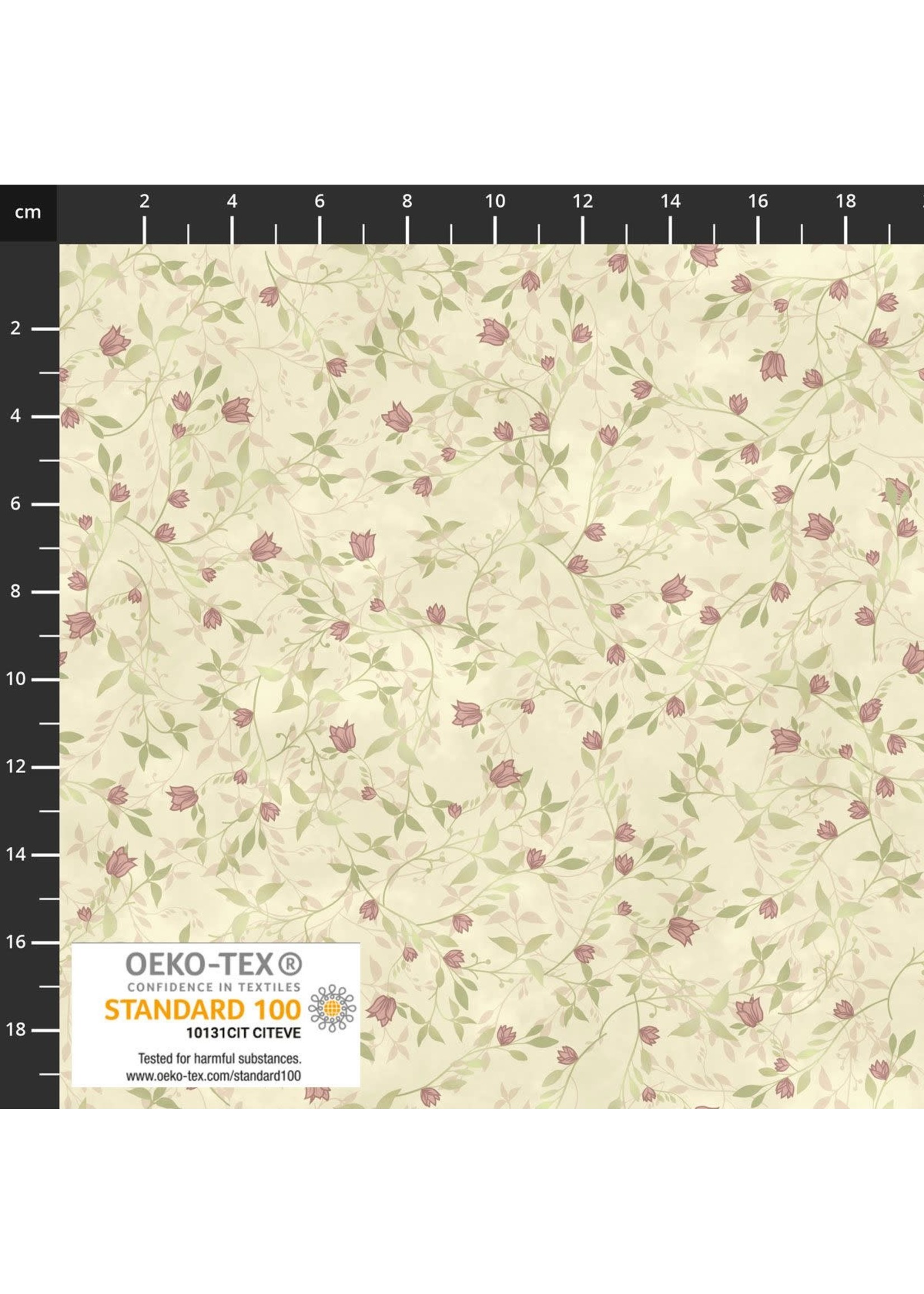 Stof Fabrics Purple Dawn - Sand - 4502-398