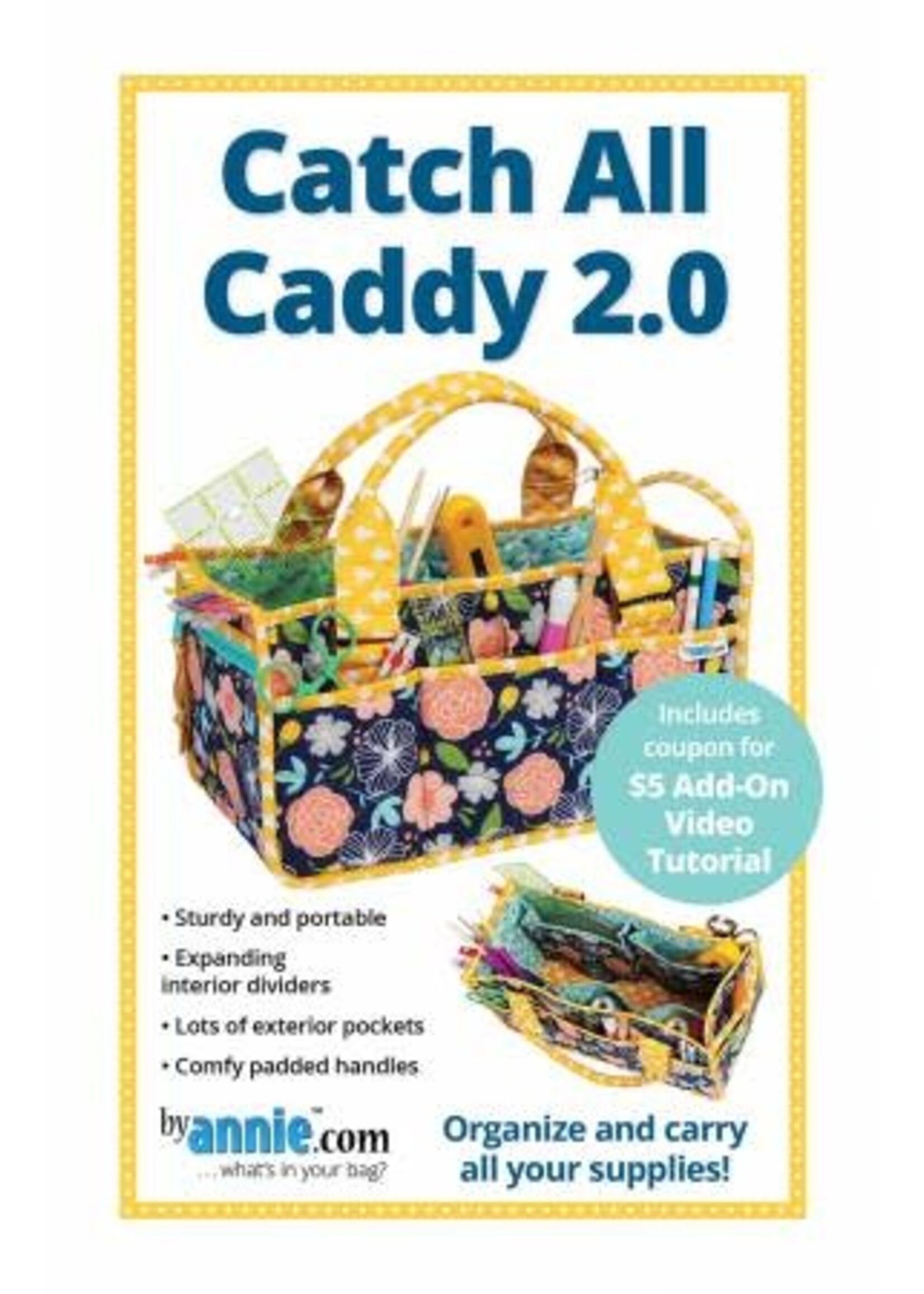 By Annie Patroon - Catch All Caddy 2.0 - Organizer tas
