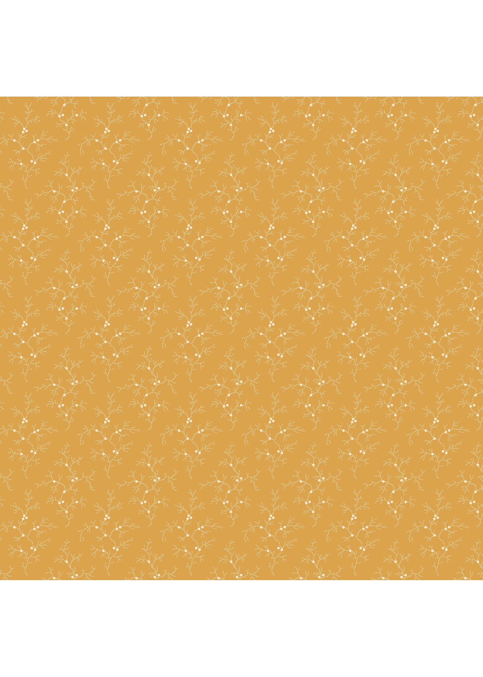 Henry Glass Fabrics Autumn Spice - Gold - Tak - 4707-750