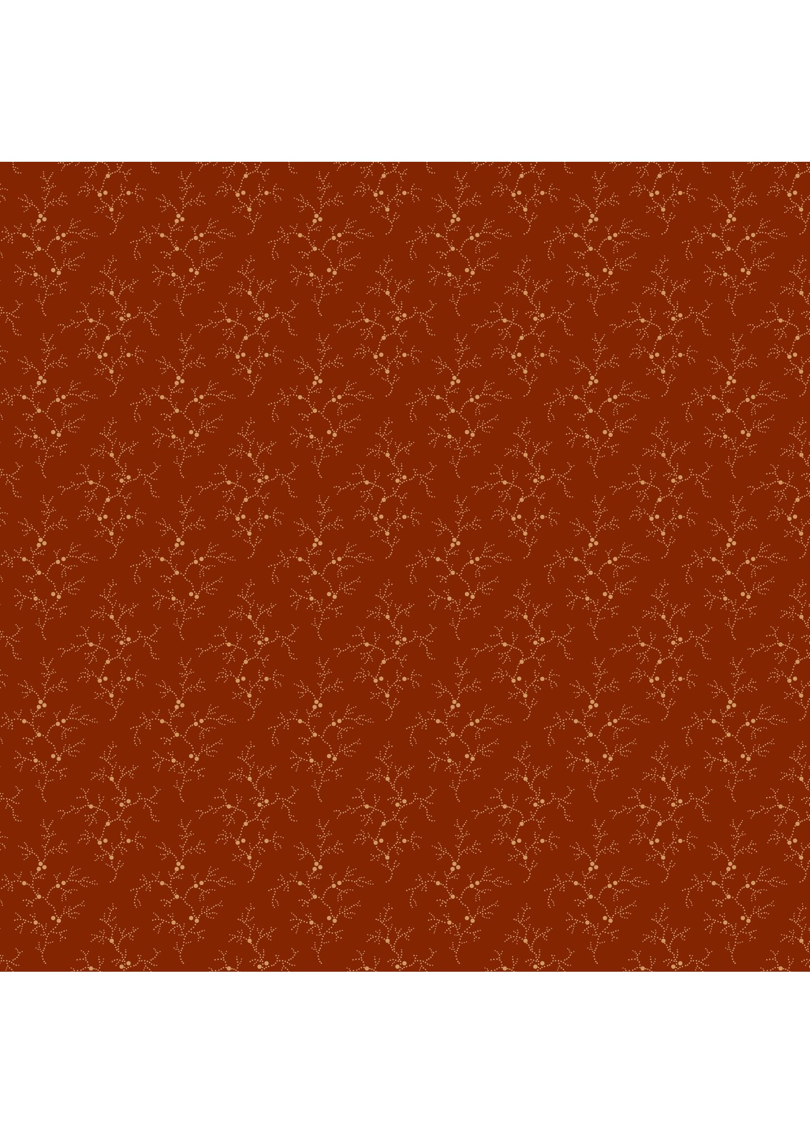 Henry Glass Fabrics Autumn Spice - Red Brown - Tak - 4707-751