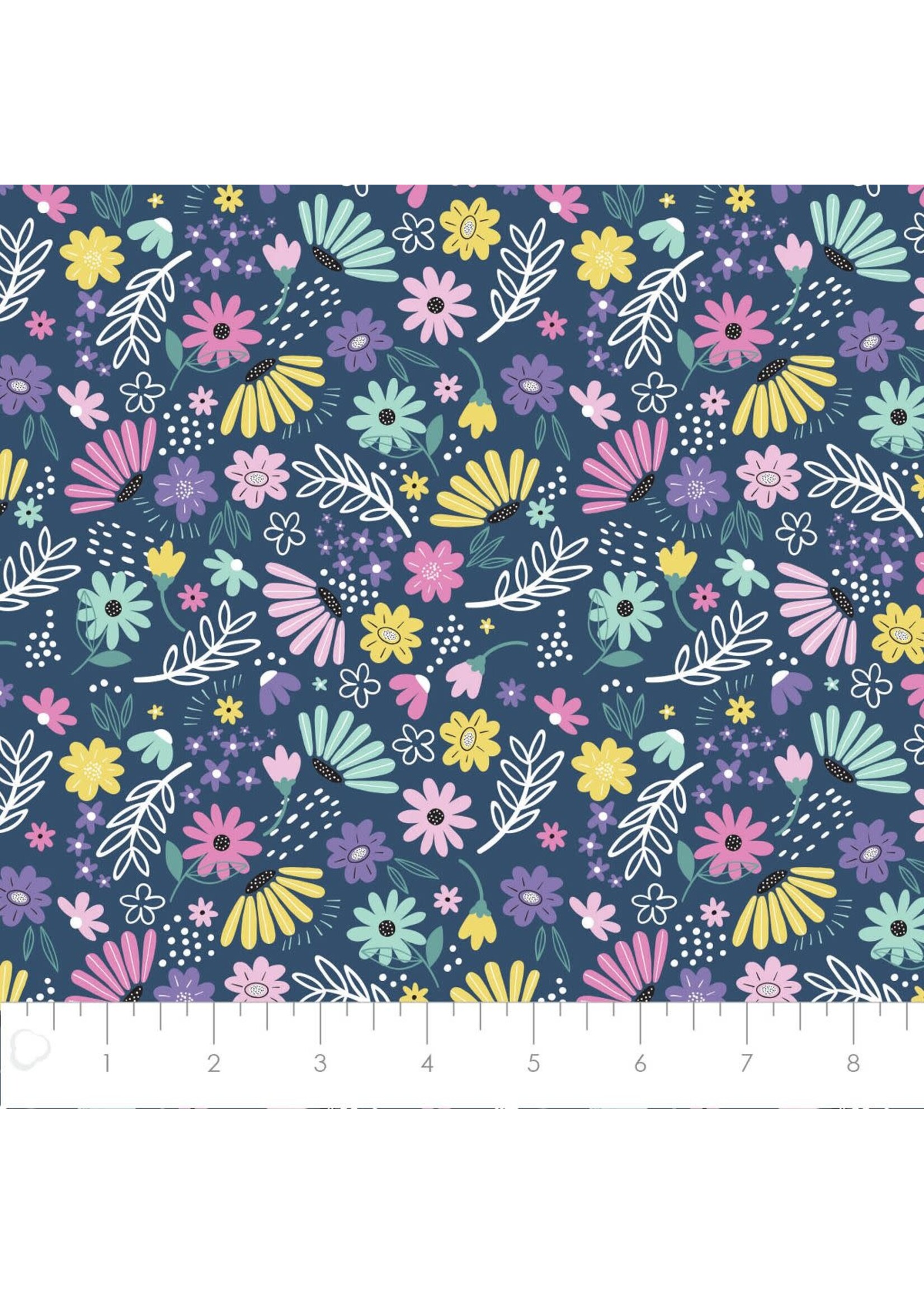 Stof Fabrics IT Girl - Flower - 2201-372