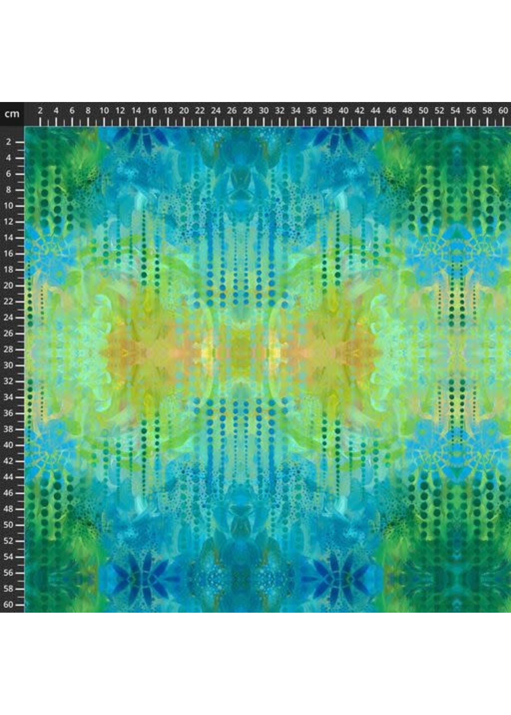 Free Spirit Fabrics Garden Delight - Lawn - Blue - 7056-269