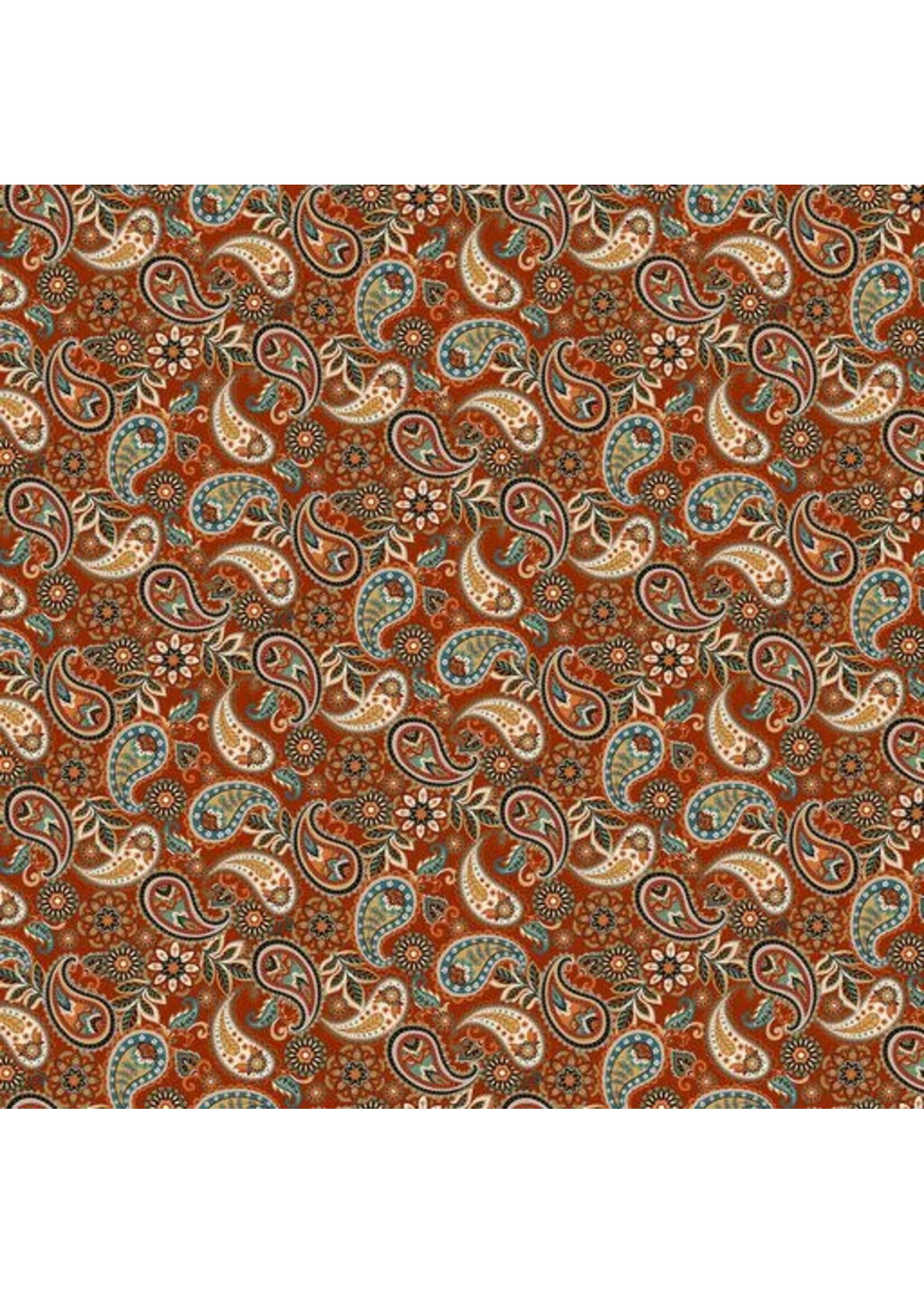 Stof Fabrics Fall Into Autumn - Paisley - 808-171