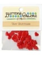 Buttons Galore Knopen - Red Hearts - Tiny Buttons