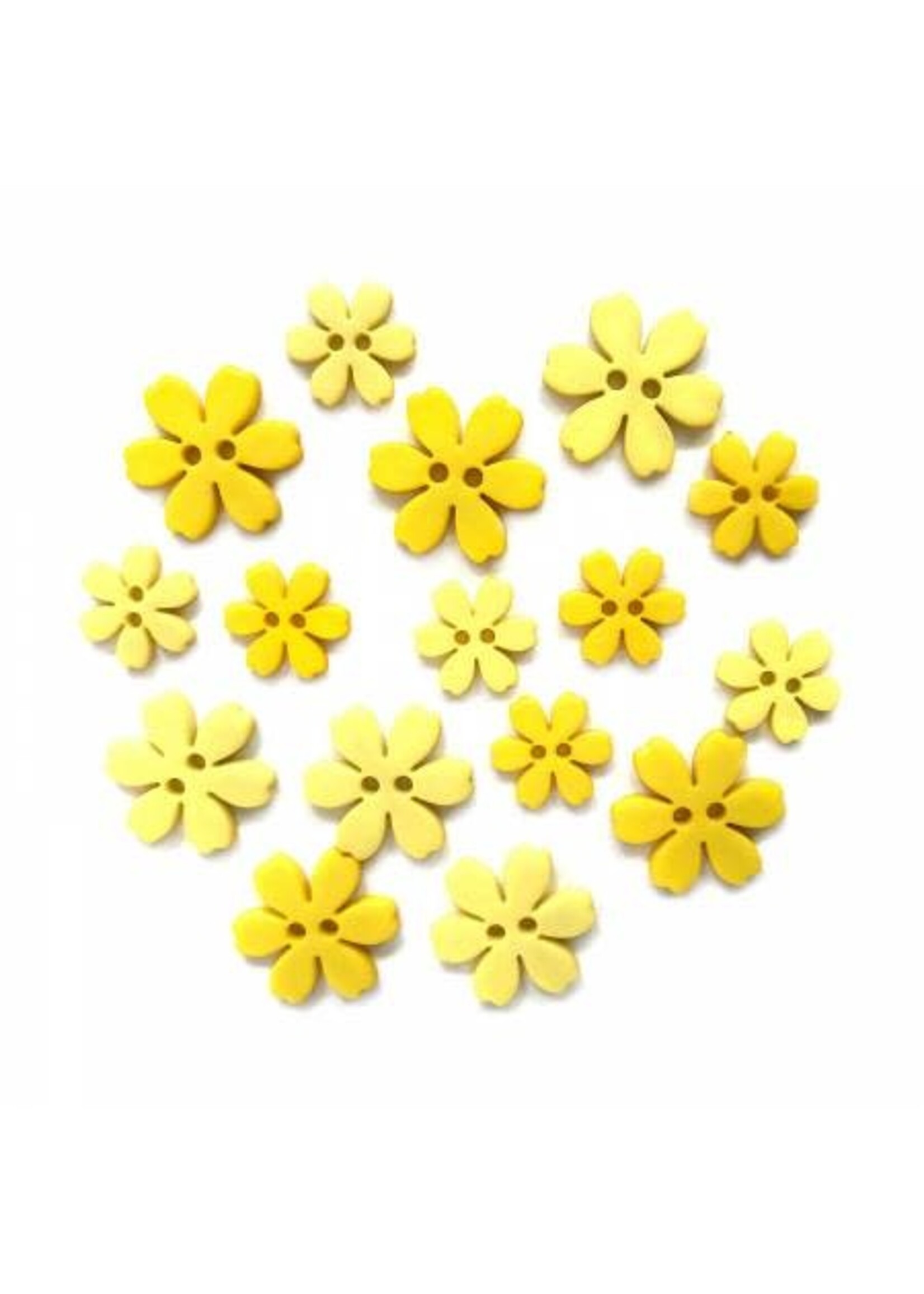 Buttons Galore Knopen - Flowers - Buttercup
